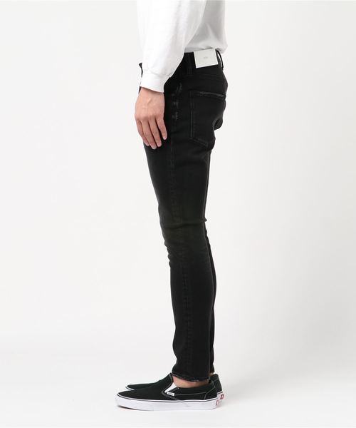 AZUL by moussy(アズールバイマウジー)の「A PERFECT DENIM/アズールパーフェクトデニム(デニムパンツ・メンズ・ブラック/ブルー/ワンウォッシュ・SMALL/LARGE/X-SMALL/MEDIUM/X-LARGE)」の20枚目の写真