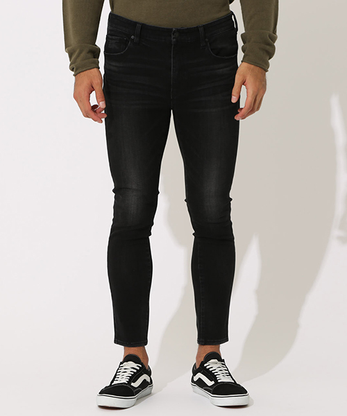 AZUL by moussy(アズールバイマウジー)の「A PERFECT DENIM/アズールパーフェクトデニム(デニムパンツ・メンズ・ブラック/ブルー/ワンウォッシュ・SMALL/LARGE/X-SMALL/MEDIUM/X-LARGE)」の6枚目の写真