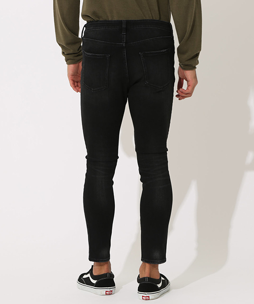 AZUL by moussy(アズールバイマウジー)の「A PERFECT DENIM/アズールパーフェクトデニム(デニムパンツ・メンズ・ブラック/ブルー/ワンウォッシュ・SMALL/LARGE/X-SMALL/MEDIUM/X-LARGE)」の8枚目の写真