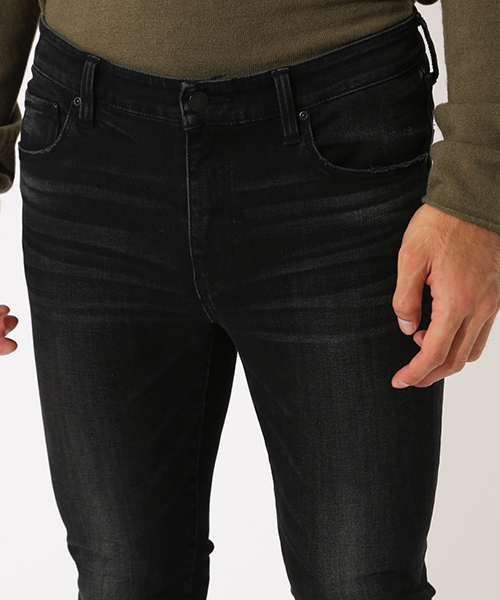 AZUL by moussy(アズールバイマウジー)の「A PERFECT DENIM/アズールパーフェクトデニム(デニムパンツ・メンズ・ブラック/ブルー/ワンウォッシュ・SMALL/LARGE/X-SMALL/MEDIUM/X-LARGE)」の9枚目の写真