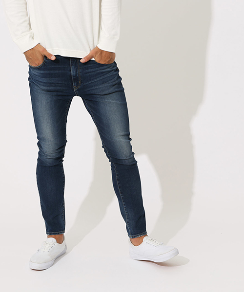 AZUL by moussy(アズールバイマウジー)の「A PERFECT DENIM/アズールパーフェクトデニム(デニムパンツ・メンズ・ブラック/ブルー/ワンウォッシュ・SMALL/LARGE/X-SMALL/MEDIUM/X-LARGE)」の12枚目の写真