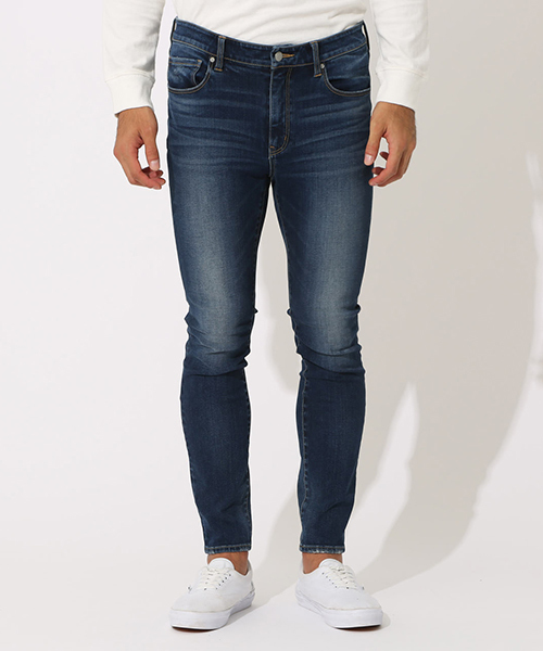 AZUL by moussy(アズールバイマウジー)の「A PERFECT DENIM/アズールパーフェクトデニム(デニムパンツ・メンズ・ブラック/ブルー/ワンウォッシュ・SMALL/LARGE/X-SMALL/MEDIUM/X-LARGE)」の14枚目の写真