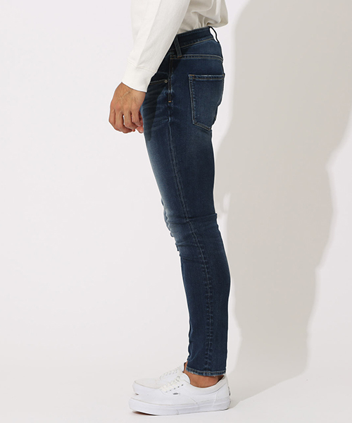 AZUL by moussy(アズールバイマウジー)の「A PERFECT DENIM/アズールパーフェクトデニム(デニムパンツ・メンズ・ブラック/ブルー/ワンウォッシュ・SMALL/LARGE/X-SMALL/MEDIUM/X-LARGE)」の15枚目の写真