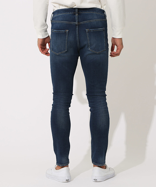 AZUL by moussy(アズールバイマウジー)の「A PERFECT DENIM/アズールパーフェクトデニム(デニムパンツ・メンズ・ブラック/ブルー/ワンウォッシュ・SMALL/LARGE/X-SMALL/MEDIUM/X-LARGE)」の16枚目の写真