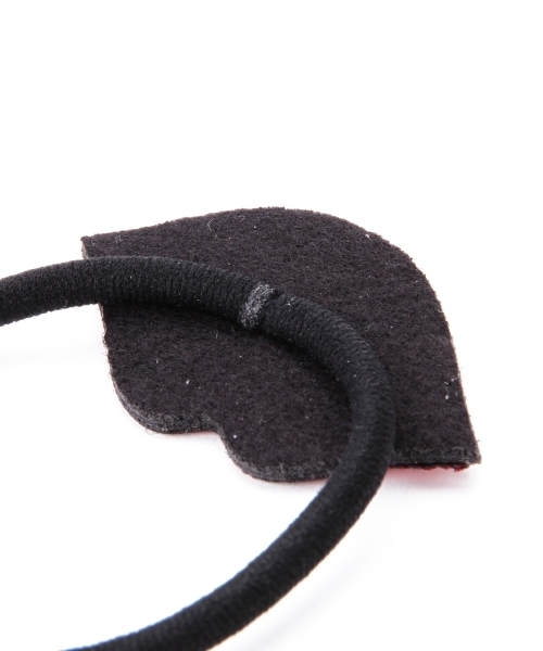 Ray BEAMS（レイビームス）の「CLEF CLE / LIP ヘアゴム（ヘアゴム・レディース・レッド・ONE SIZE）」の9枚目の写真