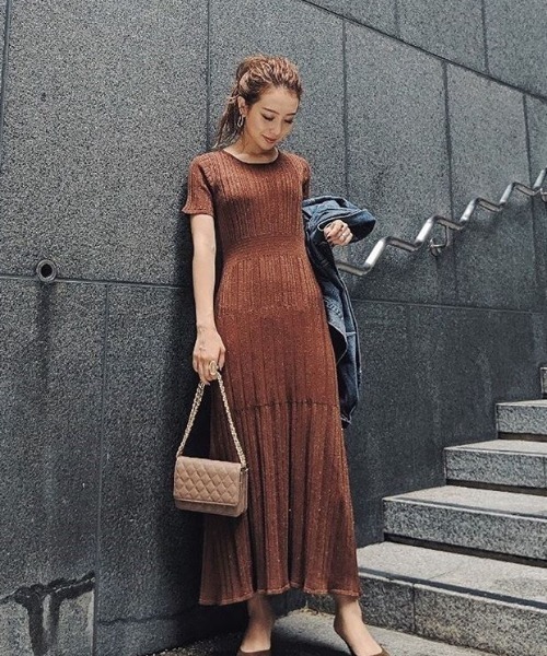 ブランド古着 ニットワンピース ワンピース Rienda リエンダ のファッション通販 Zozoused