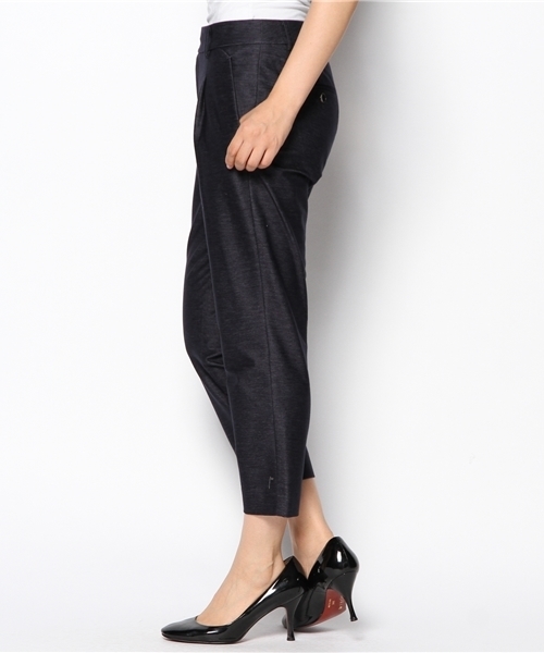 La TOTALITE（ラトータリテ）の「デニムインレータックパンツ。（その他パンツ・レディース・グレー/ネイビー・38/40/36）」の10枚目の写真