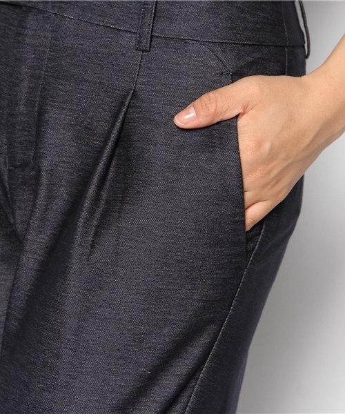 La TOTALITE（ラトータリテ）の「デニムインレータックパンツ。（その他パンツ・レディース・グレー/ネイビー・38/40/36）」の7枚目の写真