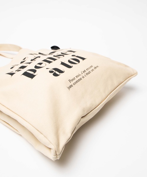 WEGO（ウィゴー）の「WEGO/サイドリボンキャンバストートバッグ（トートバッグ・レディース・ブラック/その他1/その他2・FREE）」の15枚目の写真