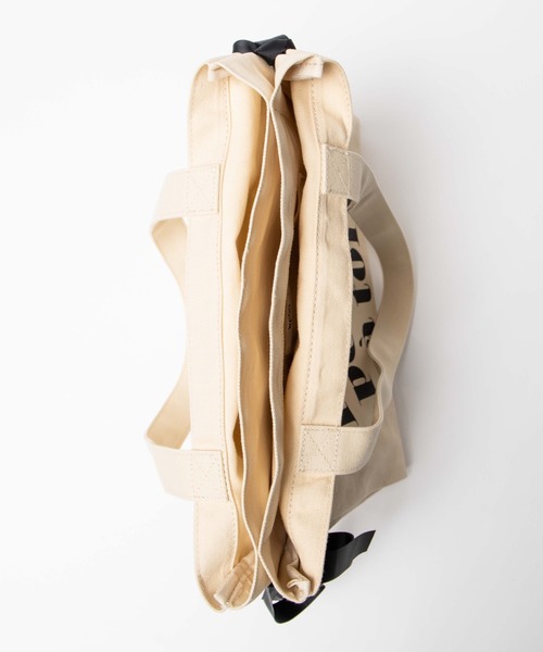 WEGO（ウィゴー）の「WEGO/サイドリボンキャンバストートバッグ（トートバッグ・レディース・ブラック/その他1/その他2・FREE）」の18枚目の写真