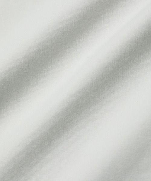 ADAM ET ROPE'（アダムエロペ）の「ポンチソリッドT（Tシャツ/カットソー・メンズ・ホワイト/ネイビー・M/L）」の9枚目の写真