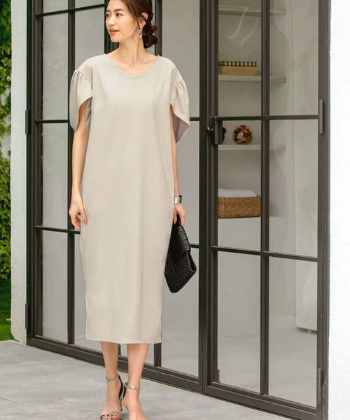 花びらスリーブカットソーワンピース ワンピース Style Deli スタイルデリ のファッション通販 Zozotown