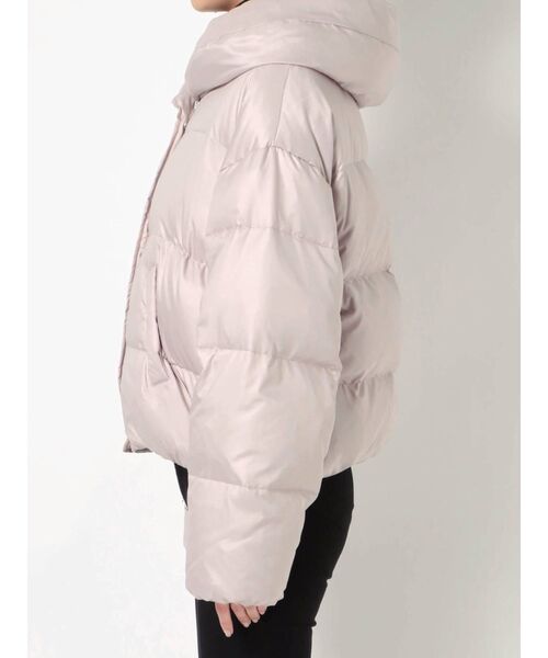 人気魅力的な価格 ジャケット アウターウォッシャブルショールカラーショートダウン ダウンジャケット コート Mercuryduo マーキュリーデュオ のファッション ダウンジャケット コート