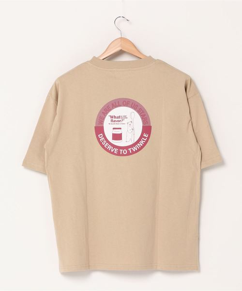 WEGO（ウィゴー）の「WEGO/サークルベアバックプリントTシャツ（Tシャツ/カットソー・レディース・カーキ/ベージュ・FREE）」の11枚目の写真