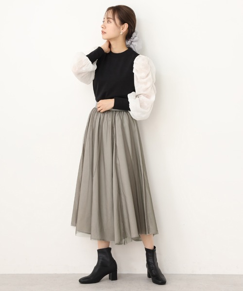 one after another NICE CLAUP（ワンアフターアナザーナイスクラップ）の「ストレッチショートブーツ（ブーツ・レディース・ブラック/アイボリー/モカ・SMALL/MEDIUM/LARGE）」の19枚目の写真