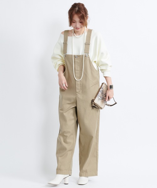 DouDou(ドゥドゥ)の「ナイロンスムースプルオーバー(ニット/セーター・レディース・オフホワイト/スミクロ/グレイッシュベージュ・FREE)」の20枚目の写真