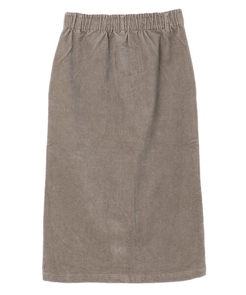 AMERICAN HOLIC（アメリカンホリック）の「ストレッチコール天タイトスカート　＊（スカート・レディース・チャコールグレー/ブラウン/グレイッシュベージュ・L/M）」の21枚目の写真