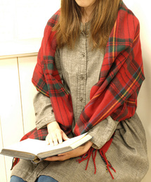 salut! | ﾁｪｯｸｽﾄｰﾙ(ストール/ショール)