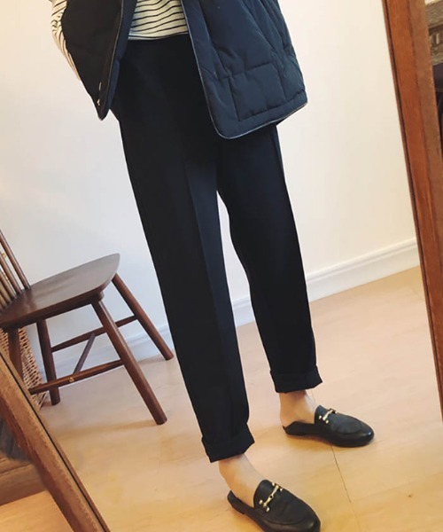 MAISON DE THERESE(メゾン ド テレーズ)の「九分丈パンツ(その他パンツ・レディース・ベージュ/ブラック/アイボリー・L/M/XL/S)」の3枚目の写真