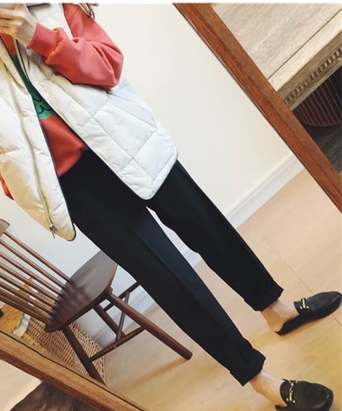 MAISON DE THERESE(メゾン ド テレーズ)の「九分丈パンツ(その他パンツ・レディース・ベージュ/ブラック/アイボリー・L/M/XL/S)」の5枚目の写真