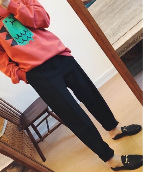 MAISON DE THERESE(メゾン ド テレーズ)の「九分丈パンツ(その他パンツ・レディース・ベージュ/ブラック/アイボリー・L/M/XL/S)」の8枚目の写真