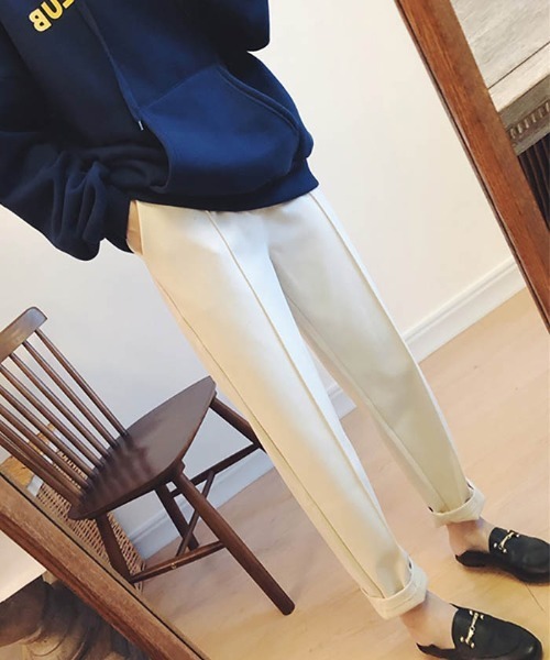 MAISON DE THERESE(メゾン ド テレーズ)の「九分丈パンツ(その他パンツ・レディース・ベージュ/ブラック/アイボリー・L/M/XL/S)」の9枚目の写真