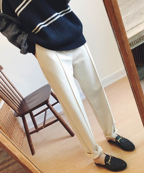 MAISON DE THERESE(メゾン ド テレーズ)の「九分丈パンツ(その他パンツ・レディース・ベージュ/ブラック/アイボリー・L/M/XL/S)」の12枚目の写真
