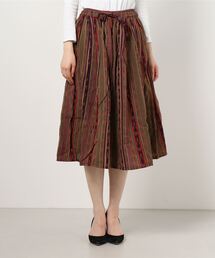 TIME WILL TELL WORKS（タイムウィルテルワークス）の「DRAW STRING SKIRT / ドローストリングスカート（スカート）」