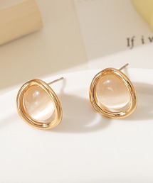 florist | 【7種展開】猫目クリスタルのレディピアス(ピアス（両耳用）)