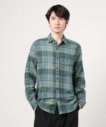 M PORTLAND FLANNEL LS/ハーレー メンズ 長袖 チェックネルシャツ カジュアル フランネルシャツ