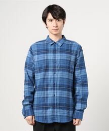 M PORTLAND FLANNEL LS/ハーレー メンズ 長袖 チェックネルシャツ カジュアル フランネルシャツ