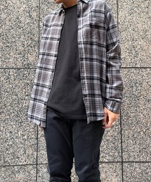 M PORTLAND FLANNEL LS/ハーレー メンズ 長袖 チェックネルシャツ カジュアル フランネルシャツ