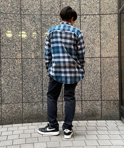 Hurley (ハーレー)の「M PORTLAND FLANNEL LS/ハーレー メンズ 長袖 チェックネルシャツ カジュアル フランネルシャツ(シャツ/ブラウス・メンズ・ブルー/グレー系その他/グリーン系その他/オレンジ系その他/ブルー系その他/ベージュ系その他/ブルーグリーン/エンジ/グレー/マルチ・SMALL/MEDIUM/LARGE/X-LARGE)」の16枚目の写真