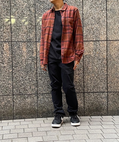 Hurley (ハーレー)の「M PORTLAND FLANNEL LS/ハーレー メンズ 長袖 チェックネルシャツ カジュアル フランネルシャツ(シャツ/ブラウス・メンズ・ブルー/グレー系その他/グリーン系その他/オレンジ系その他/ブルー系その他/ベージュ系その他/ブルーグリーン/エンジ/グレー/マルチ・SMALL/MEDIUM/LARGE/X-LARGE)」の21枚目の写真