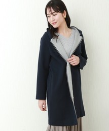 n'ee-ne | 2wayダンボールニット フードコート(その他アウター)