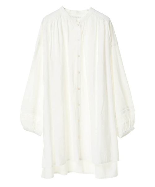 AMERICAN HOLIC（アメリカンホリック）の「スタンドカラーレースチュニック（シャツ/ブラウス・レディース・ブラック/オフホワイト・FREE）」の15枚目の写真