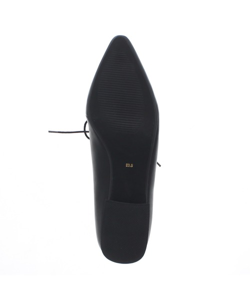 JELLY BEANS(ジェリービーンズ)の「レースアップマニッシュパンプス(204-32632)JELLY BEANS(ジェリービーンズ)(パンプス・レディース・ブラウン/ブラック/グレイッシュベージュ・23/24/22.5/24.5/23.5)」の16枚目の写真