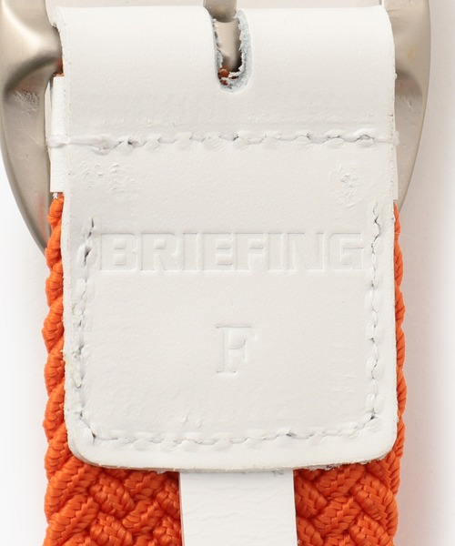 BRIEFING（ブリーフィング）の「WOMENS OVAL BUCKLE MESH BELT（ベルト・レディース・ホワイト/ブラック/イエロー/オレンジ/ネイビー/グレー・FREE）」の12枚目の写真