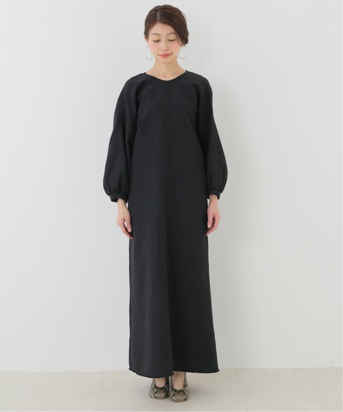 plage（プラージュ）の「ギャザースリーブ ドレス◆（ワンピース・レディース・ホワイト/ブラック・38/36）」の7枚目の写真