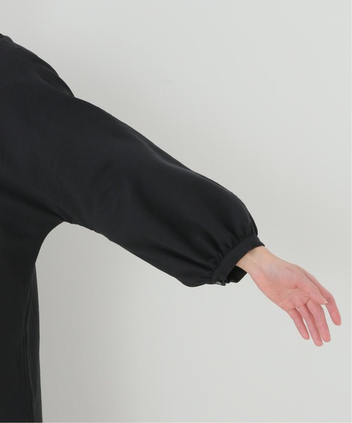 plage（プラージュ）の「ギャザースリーブ ドレス◆（ワンピース・レディース・ホワイト/ブラック・38/36）」の8枚目の写真