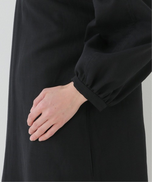 plage（プラージュ）の「ギャザースリーブ ドレス◆（ワンピース・レディース・ホワイト/ブラック・38/36）」の11枚目の写真