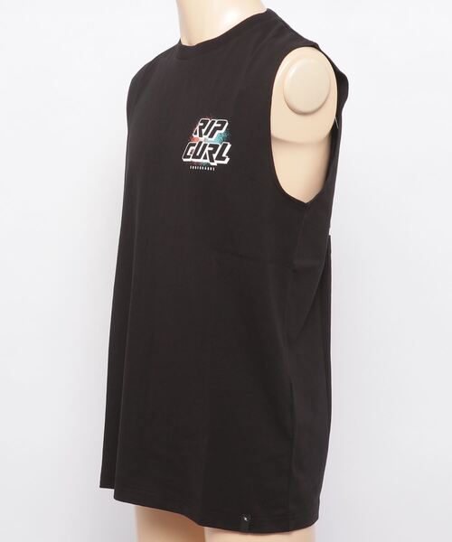 rip curl（リップカール）の「RIP CURL/リップカール タンクトップ R01-352（タンクトップ・メンズ・ブラック/ホワイト・M/L）」の4枚目の写真