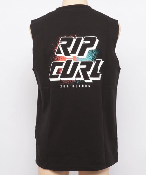 rip curl（リップカール）の「RIP CURL/リップカール タンクトップ R01-352（タンクトップ・メンズ・ブラック/ホワイト・M/L）」の2枚目の写真