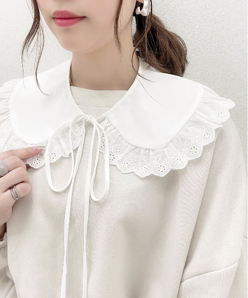 apres jour（アプレジュール）の「【apres jour×ARIAZ】アソート付け襟（付け襟・レディース・ライトホワイト/その他/ホワイト系その他2/ホワイト・FREE）」の3枚目の写真