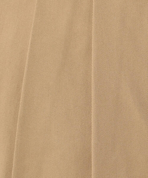 TOMORROWLAND (トゥモローランド)の「コットンチノ フロントタックパンツ(チノパンツ・レディース・ベージュ/ネイビー・36/34/32)」の12枚目の写真