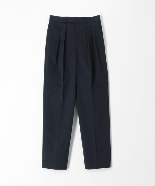 TOMORROWLAND (トゥモローランド)の「コットンチノ フロントタックパンツ(チノパンツ・レディース・ベージュ/ネイビー・36/34/32)」の17枚目の写真