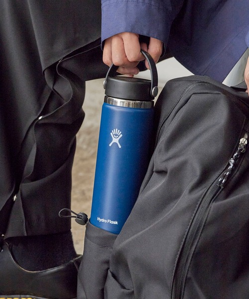 HYDRO FLASK(ハイドロフラスク)の「HydroFlask/ハイドロフラスク 20oz Wide Mouth ステンレスボトル/水筒 2026年 夏 夏服(グラス/マグカップ/タンブラー・メンズ・ホワイト/ライトブルー/エメラルドブルー/ブラック/ネイビー/オリーブ/ピンク/イエロー/ブルー/ダークグレー/ミント/ピンク系その他/シャーベット/レモンイエロー/ライトグレー/インディゴブルー/パープル/オレンジ/モカ/クリーム/ライトグリーン/ピンク系/ベビーピンク/オートミール/ブルー系/ライトピンク/グリーン/ダークオレンジ/ブルー系1/ライトパープル/グレー系1/ブルー系3/パープル系1/ピンク系1/ピンク系2/ホワイト×ホワイト/グレー系2/サックスブルー/ライラック系1/ブラック×ブラック/グリーン系1/ブルー系2・FREE)」の19枚目の写真