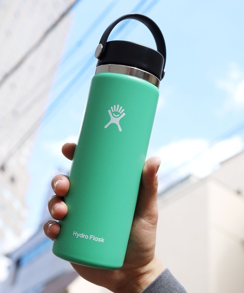 HYDRO FLASK(ハイドロフラスク)の「HydroFlask/ハイドロフラスク 20oz Wide Mouth ステンレスボトル/水筒 2026年 夏 夏服(グラス/マグカップ/タンブラー・メンズ・ホワイト/ライトブルー/エメラルドブルー/ブラック/ネイビー/オリーブ/ピンク/イエロー/ブルー/ダークグレー/ミント/ピンク系その他/シャーベット/レモンイエロー/ライトグレー/インディゴブルー/パープル/オレンジ/モカ/クリーム/ライトグリーン/ピンク系/ベビーピンク/オートミール/ブルー系/ライトピンク/グリーン/ダークオレンジ/ブルー系1/ライトパープル/グレー系1/ブルー系3/パープル系1/ピンク系1/ピンク系2/ホワイト×ホワイト/グレー系2/サックスブルー/ライラック系1/ブラック×ブラック/グリーン系1/ブルー系2・FREE)」の15枚目の写真