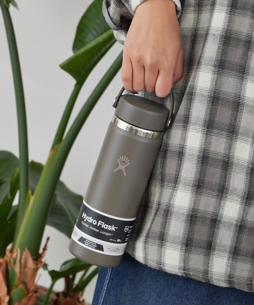 HydroFlask/ハイドロフラスク 20oz Wide Mouth ステンレスボトル/水筒
