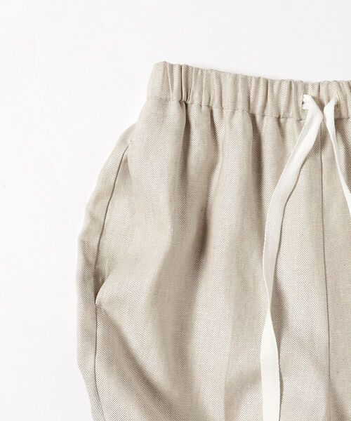 Demi-Luxe BEAMS（デミルクス ビームス）の「Demi-Luxe BEAMS / リネン イージーパンツ（その他パンツ・レディース・ブラック/ナチュラル・38/34/36）」の13枚目の写真